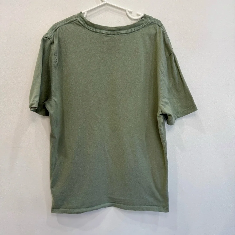 GAP DISNEY Mickey Mouse vintage style army green t-shirt size XL (12)
